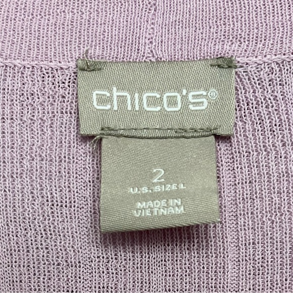 NWT Chico’s Long Pleated Sweater - Picture 3 of 6